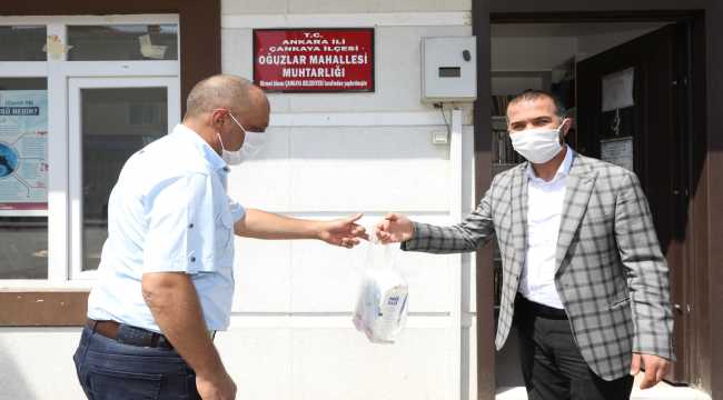 Çankaya Belediyesi süt dağıtımına devam ediyor 