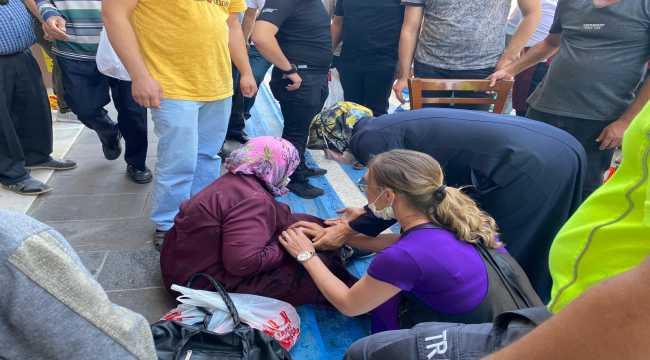 Elbistan'da otomobilin çarptığı yaya yaralandı