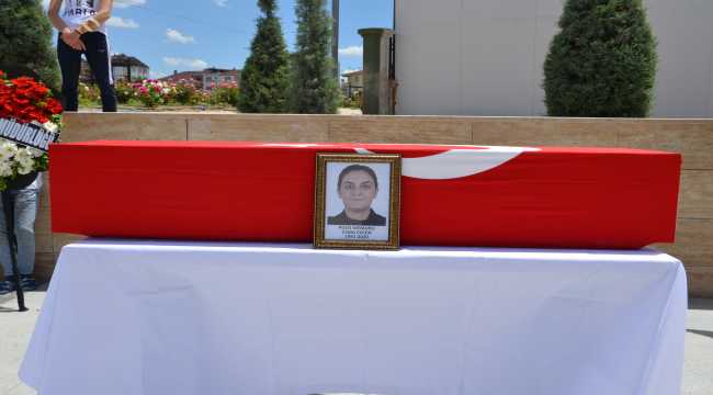Genç polis memuru son yolculuğuna uğurlandı