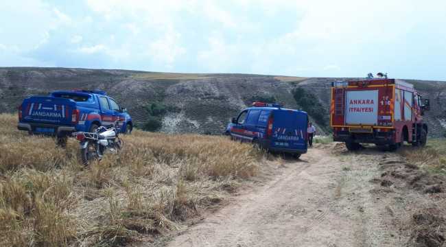 GÜNCELLEME - Hürkuş, Ankara'daki eğitim uçuşu sırasında düştü

