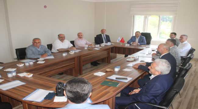 İlçe müftüleri Gülnar'da toplandı