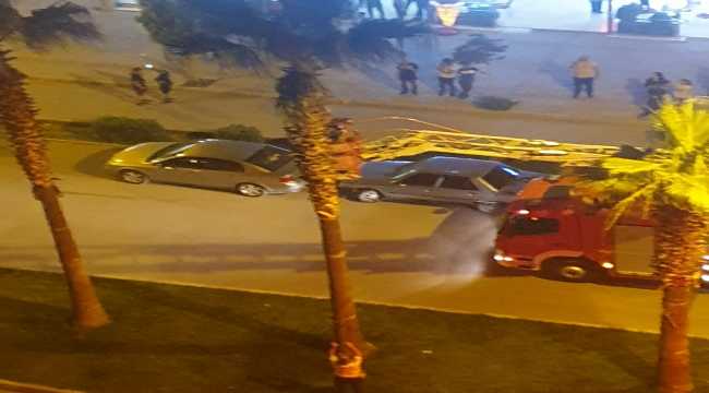 İtfaiyeden kedi kurtarma operasyonu