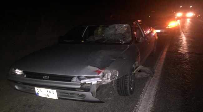 Otomobilin çarptığı yaya yaşamını yitirdi