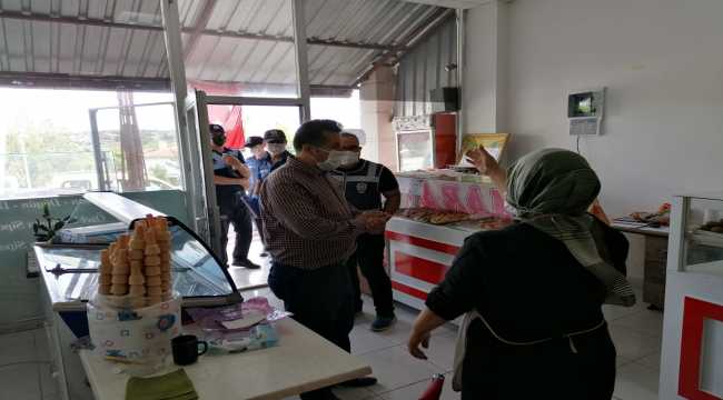 Karakeçili'de iş yerleri denetlendi