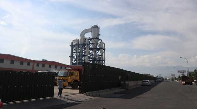 Kayseri'de orman ürünleri fabrikasında yangın
