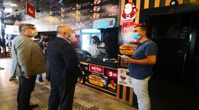 Kırıkkale'de MHP heyeti esnafa 