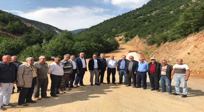 Koyulhisar'a taş kırma tesisi açıldı