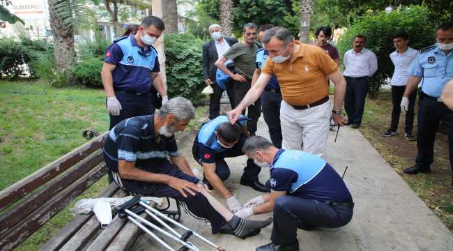 Mersin'de engelli taklidi yaptığı iddia edilen dilenciye para cezası