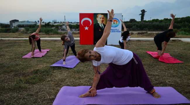 'Uluslararası Yoga Günü' etkinliği