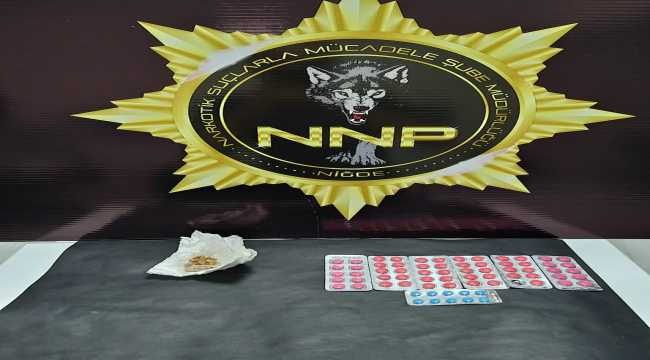 Niğde'de uyuşturucu operasyonu: 3 gözaltı 