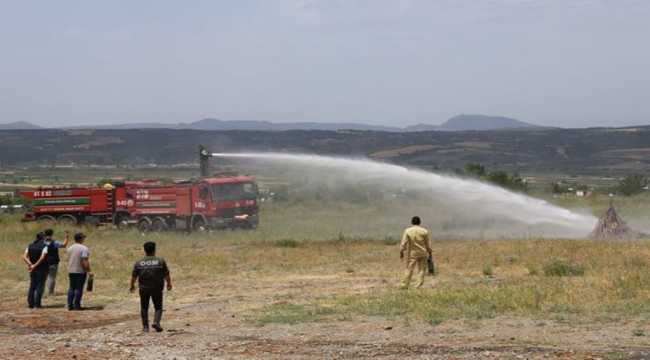 Osmaniye’de orman yangınlarıyla mücadele eğitim tatbikatı
