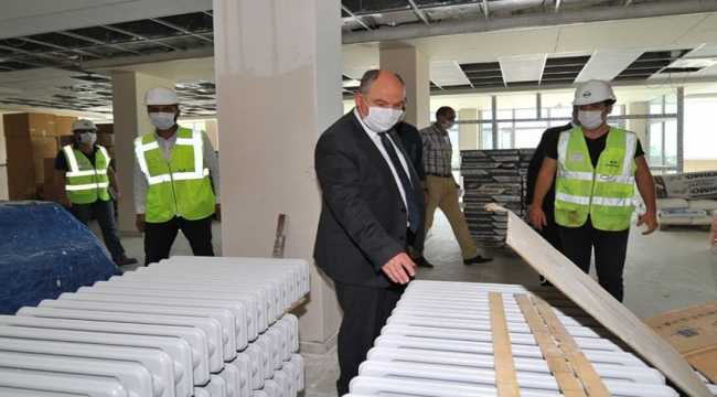 Osmaniye Valisi Coşkun'dan okul inşaatlarında inceleme
