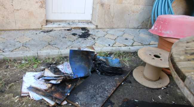 Seydişehir'de iş yerinde yangın