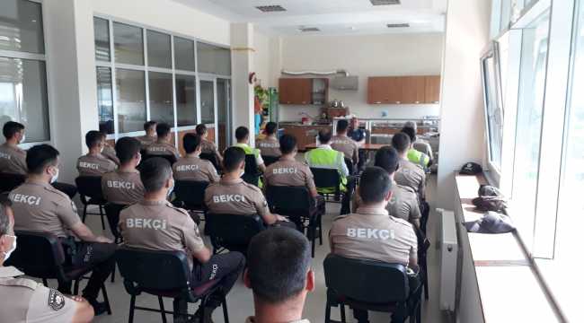 Seydişehir'de mahalle bekçilerine 