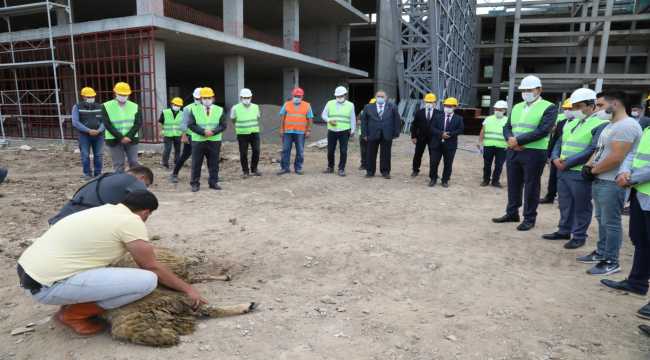 Sivas Bilim ve Teknoloji Üniversitesinde inşaat çalışmaları sürüyor
