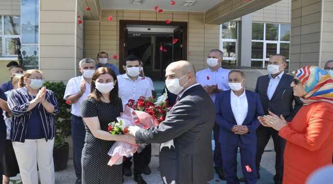 Vali Demirtaş ve ailesine hüzünlü veda