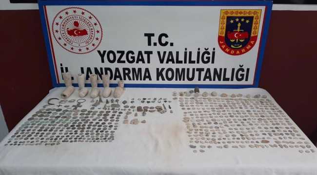 Yozgat'ta 665 parça tarihi eser gele geçirildi