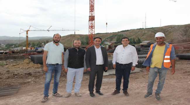 Zara'da TOKİ inşaatları devam ediyor