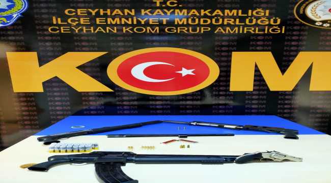 Adana'da silahlı suç örgütlerine yönelik operasyonda 13 şüpheli yakalandı