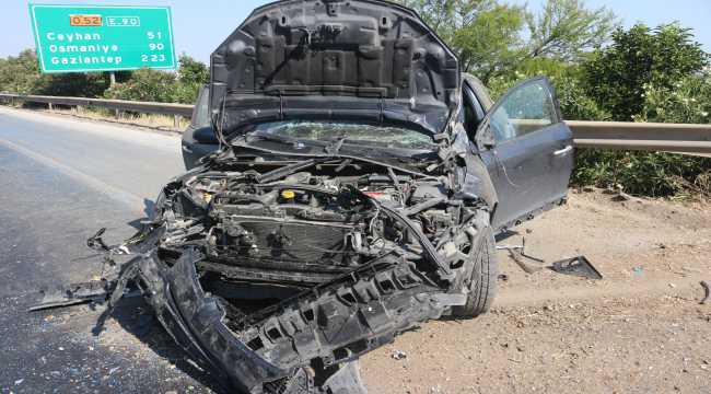 Adana'da trafik kazası: 3 yaralı