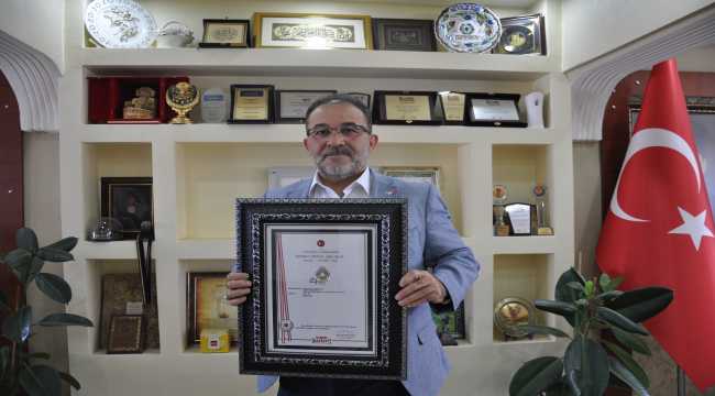 Afşin Belediyesi logosunu lavanta figürüyle tescilledi