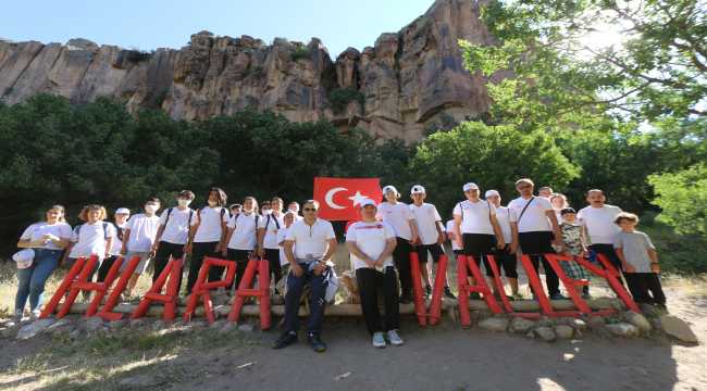 Aksaray Valisi Aydoğdu, Ihlara Vadisinde yürüyüş yaptı
