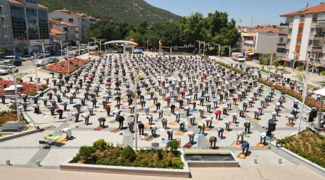 Akşehir'de Ayasofya-i Kebir Cami-i Şerifi'nin açılışına kurban kesildi