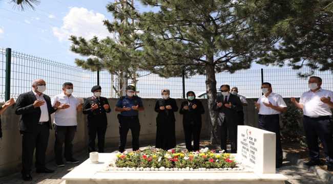 Akyurt Kaymakamı Altın'dan şehit aileleri ve gazilere ziyaret 