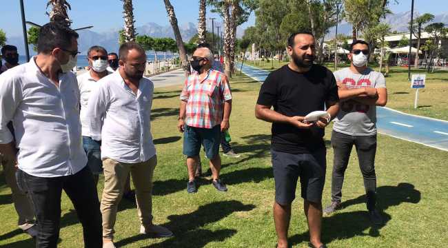 Antalya Büyükşehir Belediyesinin denetimine işletmecilerden tepki
