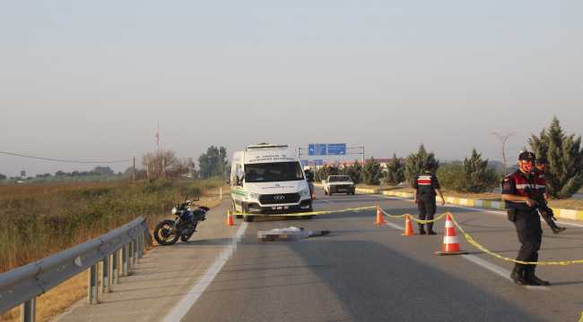 Antalya'da trafik kazası: 1 ölü
