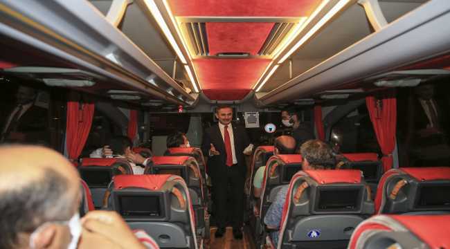 Ayasofya'ya Mamak'tan 1453 kişilik konvoy