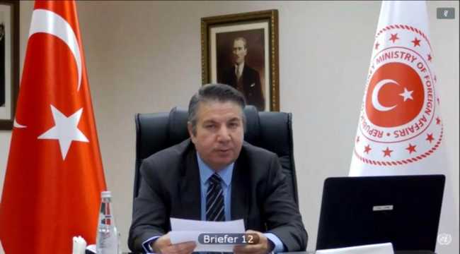 Bakan Yardımcısı Önal, BM Güvenlik Konseyinin Libya oturumunda konuştu: