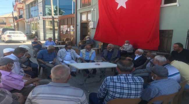 Başkan Bayındır av tüfeği üretim merkezi mahalleleri ziyaret etti