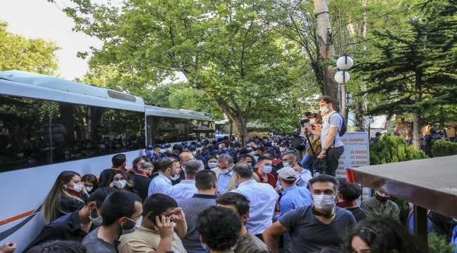 Baro başkanlarından eylem