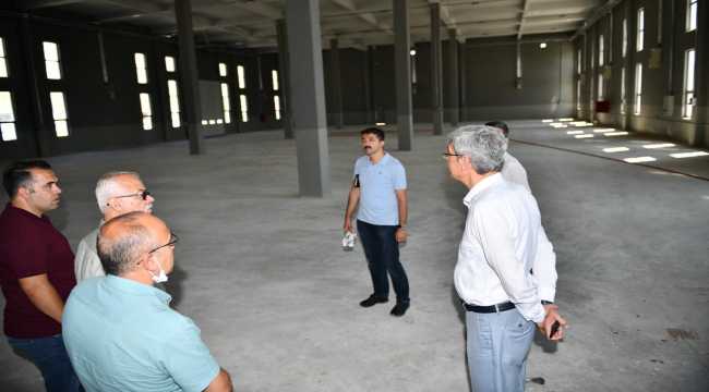 Beypazarı Belediyesi yeni atölye binası inşaatını tamamladı