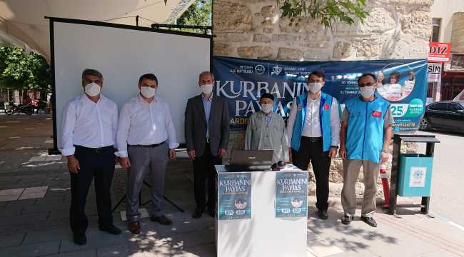 Beyşehir'de vekalet yoluyla kurban bağışları alınıyor