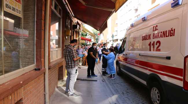 Eskişehir'de bir kişi iş merkezinin bodrumunda ölü bulundu