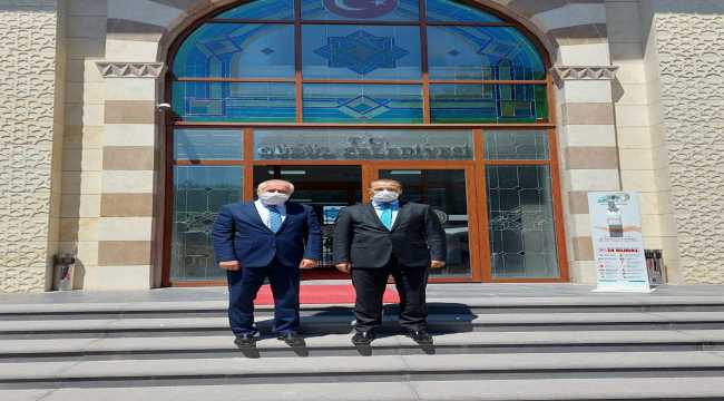 Güdül Kaymakamı Dinç'in veda ziyaretleri