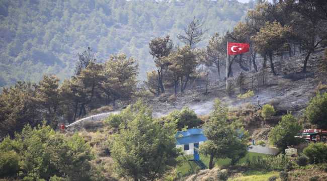 4 farklı noktada çıkan orman yangını kontrol altına alındı