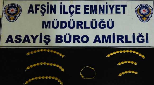 GÜNCELLEME - Kahramanmaraş'ta kuyumculara sahte altın satmaya çalışan 3 kişi gözaltına alındı