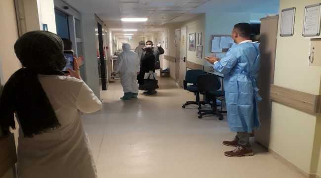 Hadim’de Kovid-19 tedavileri tamamlanan 4 kişi taburcu edildi 