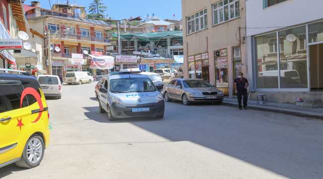 Hadim'de vatandaşlar polis anonslarıyla uyarılıyor
