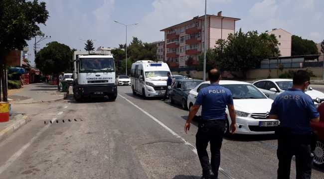 Hükümlü karısını Kovid-19 testi için getirildiği hastaneden firar ettirdi