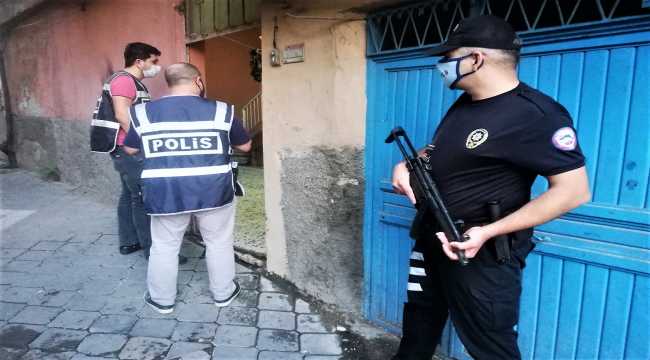 Kahramanmaraş'ta huzur uygulamasında aranan 61 kişi yakalandı