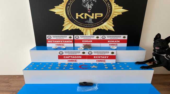 Kahramanmaraş'ta uyuşturucu operasyonu: 2 gözaltı
