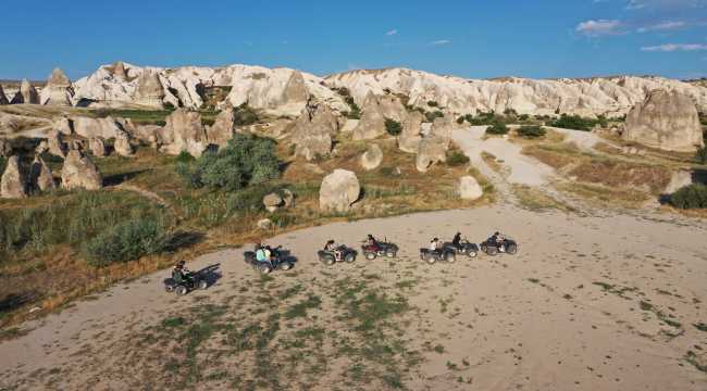 Kapadokya normalleşme sürecinde yabancı turistleri ağırlıyor