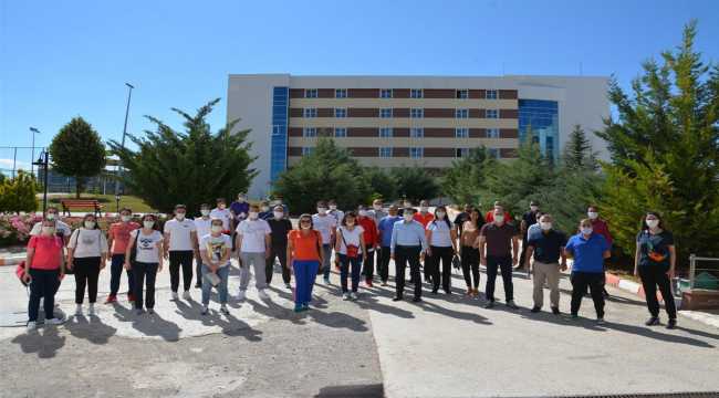 Karantina yurtlarında görev alan personele motivasyon kampı 