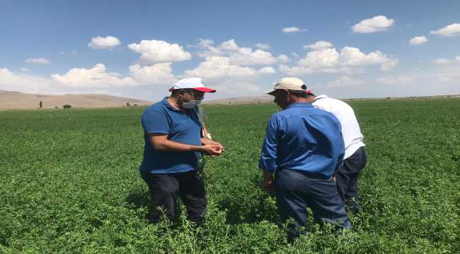 Karapınar'da Ziraat Odasından çiftçilerle değerlendirme toplantısı