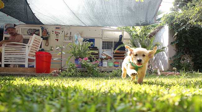 Karavanla tatilin gözdesi Mersin sahilleri