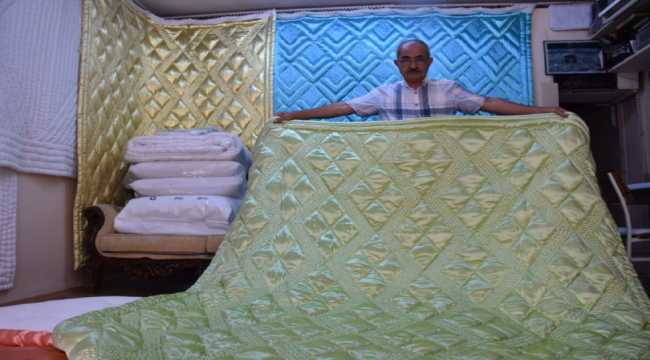 Kaybolmaya yüz tutan yorgancılığı yaşatmaya çalışıyor